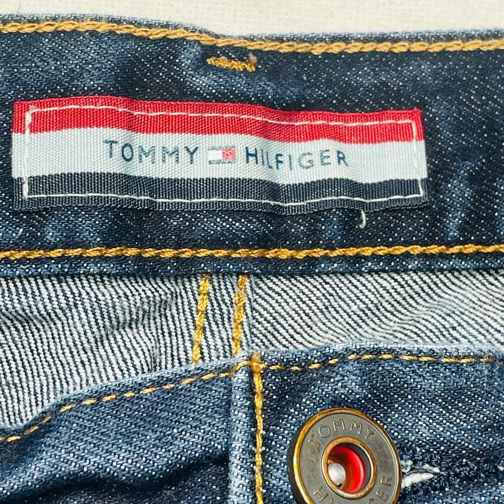 Tommy Hilfiger Straight Jeans Men 36x30 Blue Denim Pants